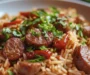 Sausage and Rice – One Pot! An Incredible Ultimate Recipe for 4